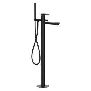 Смеситель для ванны Remer Infinity I08NO напольный, черный матовый