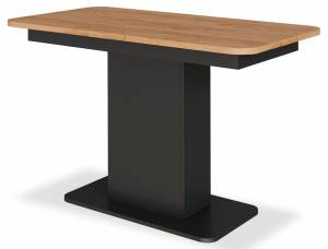 Стол обеденный Атмосфера СО-3 00-00015456 Антрацит/ Дуб Золотой Крафт