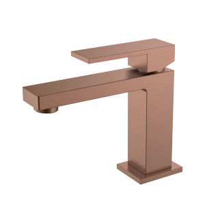 Смеситель для умывальника Boheme Qubic 471-BRB Brushed Bronze