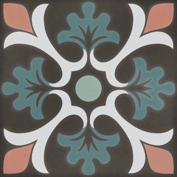 Керамогранит Dna Tiles Sync 125638 Clover Blue 15x15