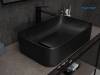 Раковина Gid Geométrico Bm9598 53365 черная матовая, 61x38x15 фото 3