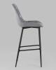 Стул барный Stool Group Флекс AV 405-V12-9005(B) серый фото 4