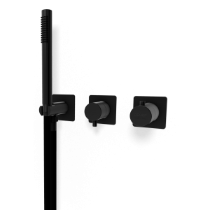 Внешняя часть смесителя Remer X Style XT97D3QPWBGM оружейная сталь