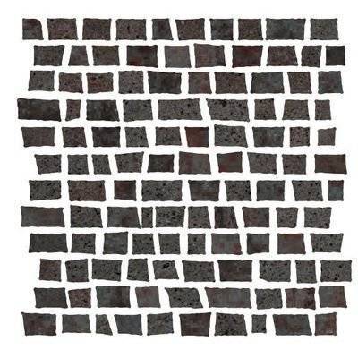 Мозаика Serenissima CIR Costruire Random Metallo Ruggine 30x30