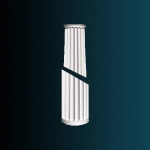 Тело колонны Перфект N3120-1W 20.3x20.3x197