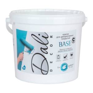 Краска для декоративных покрытий акриловая Dali-Decor Base база С 5 л