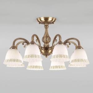 Потолочная люстра Eurosvet Campina 60107/8 античная бронза