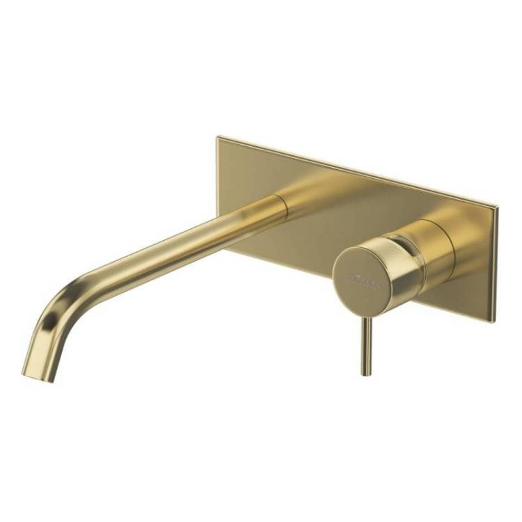 Смеситель для раковины Cezares Leaf LEAF-BLI1-L-SR золотой
