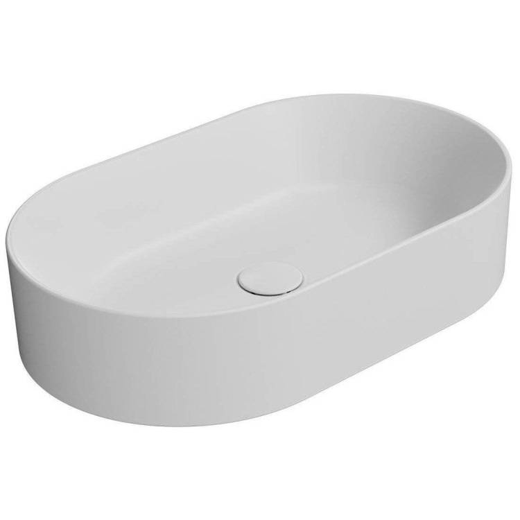 Раковина GSI Kube X 945809 60 см, белая матовая