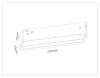Трековый линейный светодиодный светильник Ambrella light Track System GL2350 фото 8