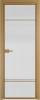 Межкомнатная дверь Profil Doors 4 AX цвет профиля Золото, стекло безопасное 6 мм мору осветленное 800x2000