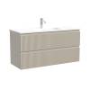 Тумба с раковиной Sancos Snob R Beige Soft, 100x52
