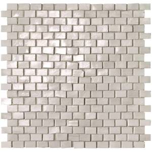 Мозаика FAP Ceramiche Brickell fNWR White Brick Mos. Gloss 30x30