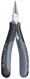 Плоскогубцы KNIPEX ЕSD захватные антистатические для электроники, круглые губки, 115 мм, 2К ручки