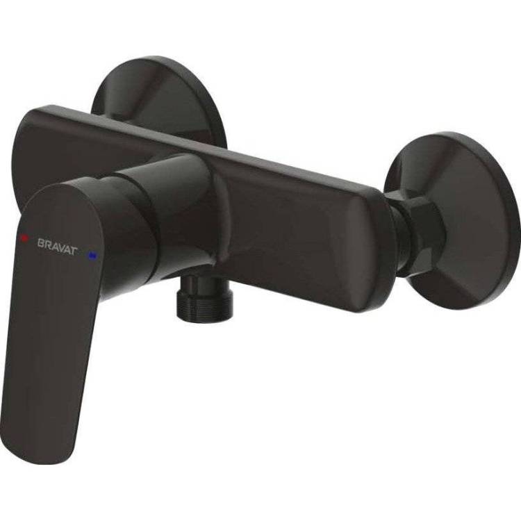Смеситель для душа Bravat Rhein F9429564BW-01-ENG черный матовый