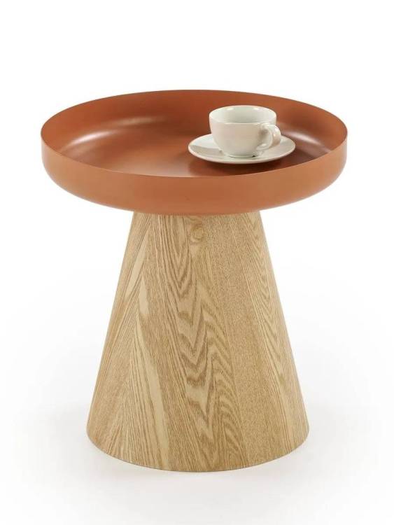 Стол журнальный Halmar Gina V-CH-GINA-LAW-CYNAMONOWY корица/натуральный