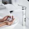 Смеситель для раковины Rose R1811-1 высокий, хром фото 7
