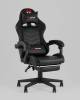 Кресло компьютерное Stool Group TopChairs Prophet GF-8086 black черный с оттоманкой фото 2