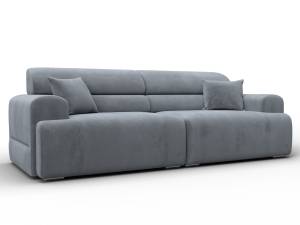 Диван прямой Лига Диванов Лига 109 136489 TOWER 10 серый