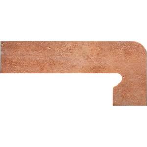 Плинтус Exagres Vega Zan. Rojo Derecha Правый 17.5x39.5