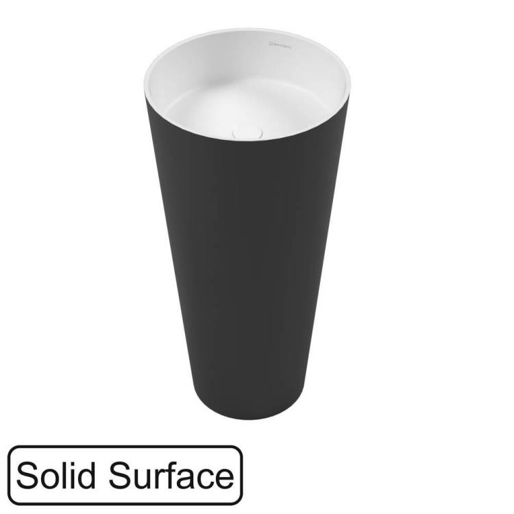 Раковина WHITECROSS Air 0738.040040.203 40 см, черная