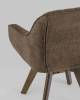 Набор из 2 кресел Stool Group Mans LW1908-SV FG11303-7 X2 коричневый фото 7