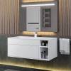 Тумба с раковиной Uperwood Lotus Premium 39340207463 подвесная, белая, 100 см фото 7