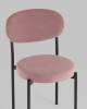 Набор из 4 стульев Stool Group Бриф SN AV 477-C65-9005-K X4 пыльно-розовый, велюр фото 8