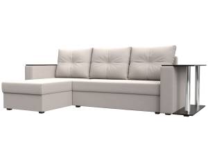 Диван угловой Лига Диванов Атланта 127833L Бежевый