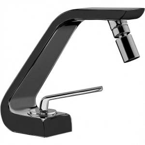 Смеситель для биде Webert Wolo WO840102564 черный