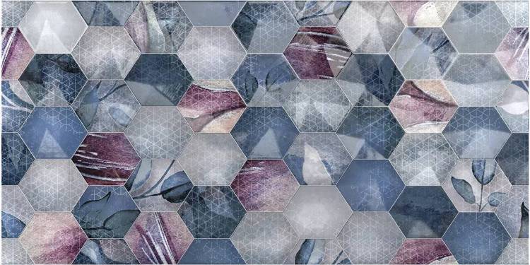 Керамическая плитка Axima Ницца цветы рельеф 25x50