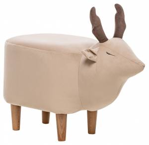 Пуф Leset Maral Combi 2500000127793 бежевый V18/коричневый V23