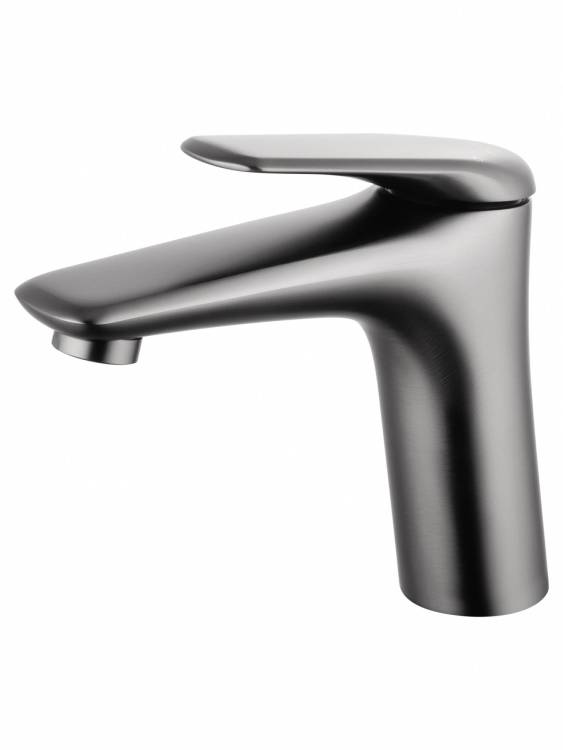 Смеситель для раковины Wonzon & Woghand WW-A41222-BGG темный графит