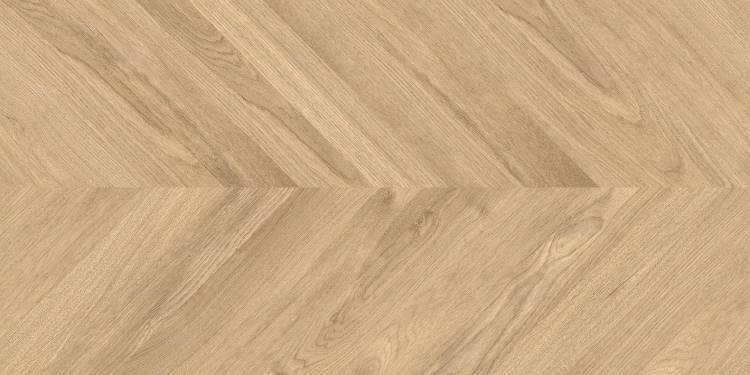 Керамогранит Laparet Wood Latina Miele Chevron бежевый матовый карвинг 60x120