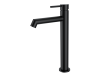 Смеситель для раковины Wonzon & Woghand WW-H1064-MB высокий, черный матовый