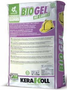 Плиточный клей Kerakoll Biogel No Limits Белый 25 кг