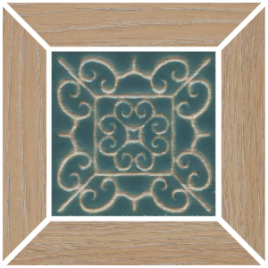 Вставка Kerama Marazzi Тровазо ID153 наборный бежевый матовый 13x13x0.9