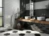 Керамическая плитка Kerlife Small Tile Metro brick black 7.5x30 фото 4
