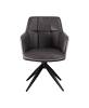 Стул Stool Group Naya OS-2468K TY15-3PU+OTE CL-450 серый, экокожа, букле фото 3