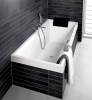 Квариловая ванна Villeroy&Boch Squaro UBQ180SQR2V-01 180x80, альпийский белый фото 2