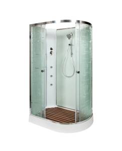 Душевая кабина AvaCan EM2012LNGM с гидромассажем, 120x80x210