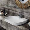 Раковина встраиваемая Sanitana Be You S10061916400000 с отверстием под смеситель, 50см, белая фото 5