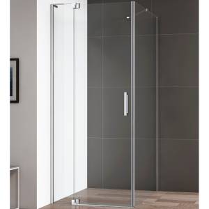 Душевой уголок Cezares Slider SLIDER-AH-1-90-90/100-C-Cr профиль хром, стекло прозрачное, 100x90