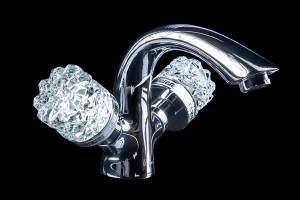 Смеситель для раковины Boheme Crystal 271-CRST хром