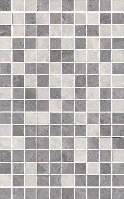 Декор Kerama Marazzi Мармион MM6268C серый мозаичный 25x40