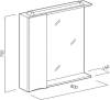 Зеркало BelBagno Marino 80 L фото 8