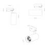 Трековый светильник Denkirs Solid Koper Dk6451-Bk фото 4