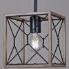 Подвесной светильник Illumico IL1008-1P-05 BK Wood фото 2