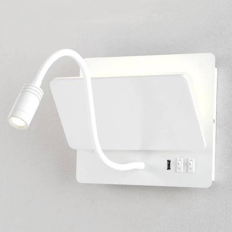 Бра Crystal Lux CLT 226W250USB WH