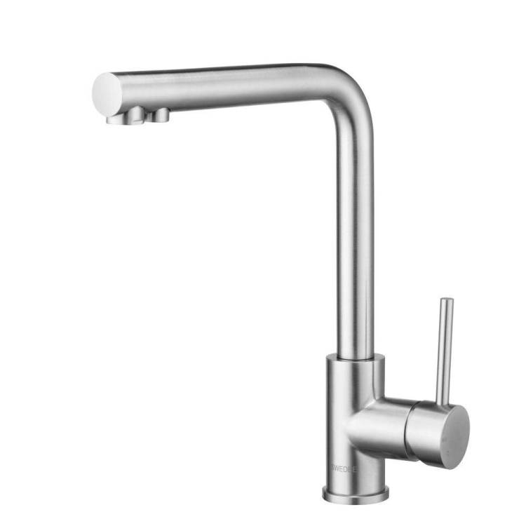 Смеситель для кухни Swedbe Selene Plus 8540 с каналом для питьевой воды, хром